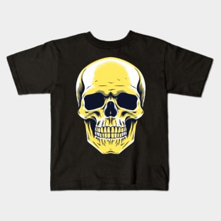 Yellow Skull Kids T-Shirt